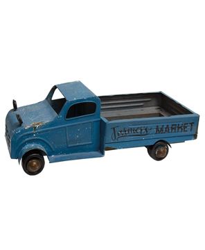 Picture of Blue Metal Farmer's Market Truck