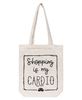 Picture of Shopping Is My Cardio Canvas Tote