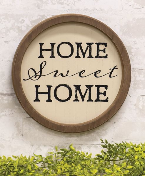 Picture of Home Sweet Home Circle Frame