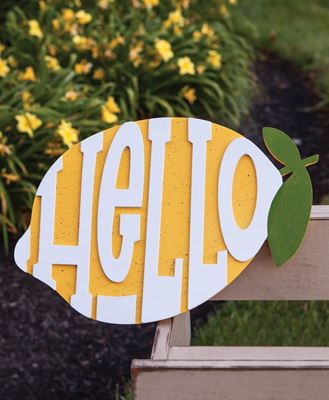 Picture of Hello Lemon Sign