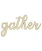 Picture of Hanging Ivory Script Gather Sign