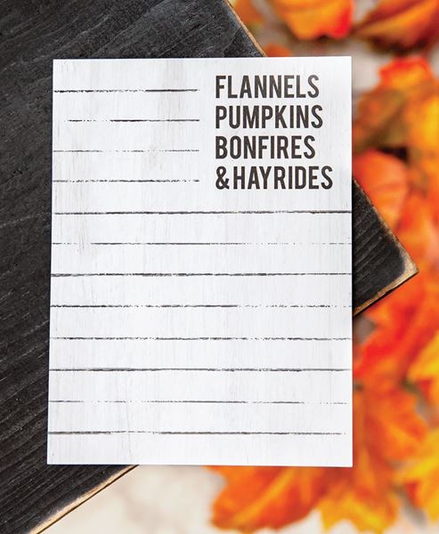 Picture of Flannels Mini Notepad