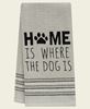 Picture of Home Is Where The Dog Is Dish Towel