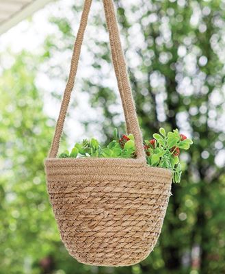 Picture of Jute Hanging Flower Pot Holder, Small