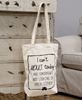 Picture of I Can't Adult Today Canvas Tote