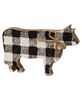 Picture of Black & White Buffalo Check Chunky Cow
