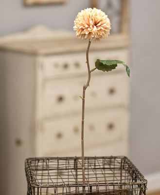 Picture of Pompom Flower Stem, 14", Pink