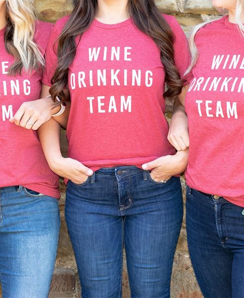 Picture of Wine Drinking Team T-Shirt