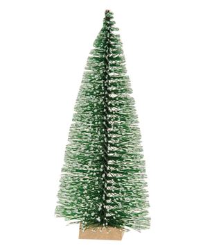 Picture of Frosty Bottle Brush Tree, 6"
