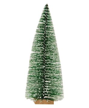 Picture of Frosty Bottle Brush Tree, 7"