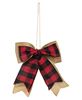 Picture of Buffalo Check and Burlap Bow