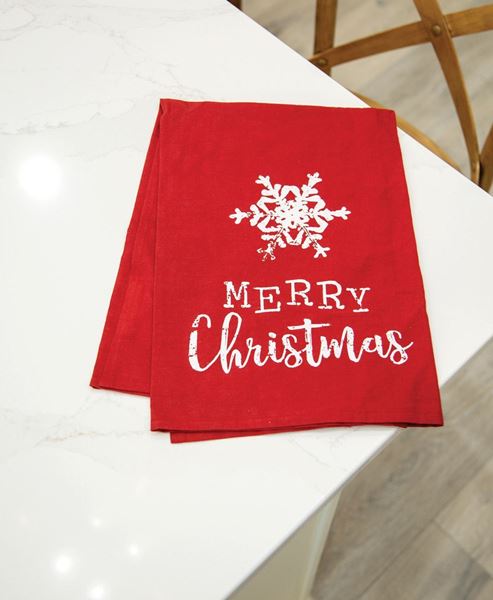 Picture of Merry Christmas Dish Towel