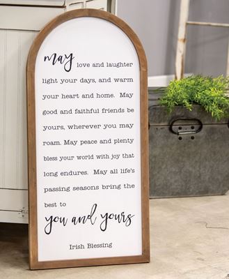 Picture of Irish Blessing Arch Sign