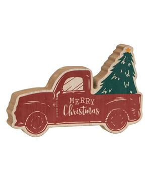Picture of Merry Christmas Chunky Truck Sitter