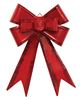 Picture of Distressed Red Metal Hanging Gift Bow