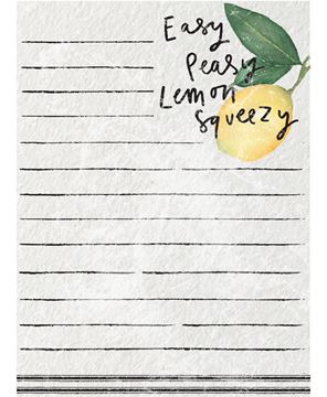 Picture of Easy Peasy Lemon Squeezy Notepad