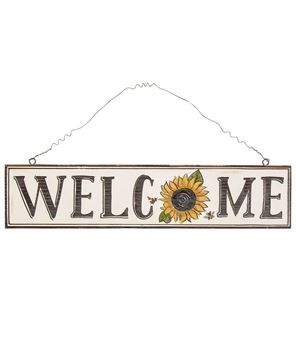 Picture of Sunflower Welcome Sign