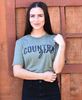 Picture of Country Girl T-Shirt, Green XXL