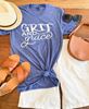 Picture of Grit and Grace T-Shirt, Heather Blue XXL