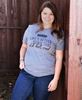 Picture of Old Dirt Road T-Shirt, Gray XXL