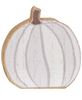 Picture of White & Gray Chunky Pumpkin Sitters, 3/Set