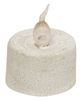 Picture of White Textured Timer Votive