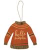 Picture of Fall Sweater Wooden Ornaments, 3/Set