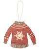 Picture of Christmas Sweater Wooden Ornaments, 3/Set