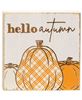 Picture of Hello Autumn Plaid Pumpkin Block, 2 Asstd.