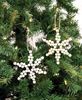 Picture of Wood Bead Snowflake Ornament, 2 Asstd.