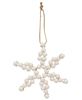 Picture of Wood Bead Snowflake Ornament, 2 Asstd.
