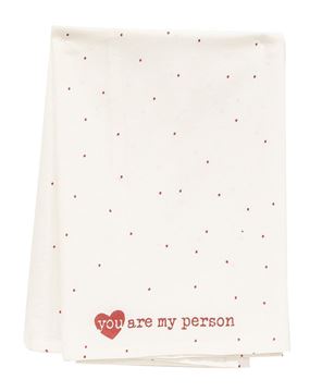 Picture of You Are My Person Dish Towel