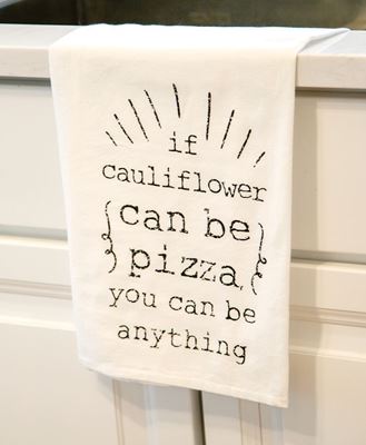 Picture of If Cauliflower Can Be Pizza Dish Towel