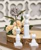 Picture of Medium White Spindle Flower Holder