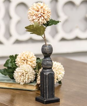 Picture of Tall Black Spindle Flower Holder