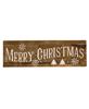 Picture of Merry Christmas Natural Wood Sign