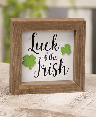 Picture of Luck of the Irish Shadowbox Frame