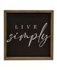 Picture of Live Simply Frame, 2 Asstd.