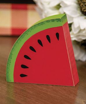 Picture of Chunky Watermelon Wedge Sitter