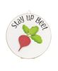 Picture of Spread Hap-pea-ness Mini Round Easel Sign, 2 Asstd.