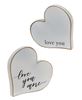 Picture of Love You More Distressed Chunky Hearts, 2/Set