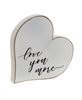 Picture of Love You More Distressed Chunky Hearts, 2/Set