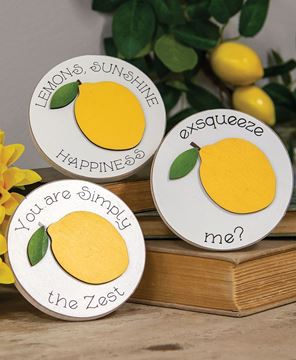 Picture of Exsqueeze Me Mini Round Easel Sign, 3 Asstd.