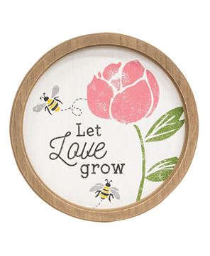 Picture of Let Love Grow Circle Frame