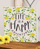 Picture of Life is a Happy Adventure Box Sign