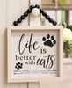 Picture of Life Is Better With Pets Beaded Sign, 2 Asstd.