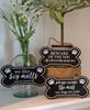 Picture of We Like Big Mutts Dog Bone Sign, 3 Asstd.