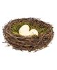 Picture of Vine & Moss Bird Nest w/Cream Eggs, 5.5"