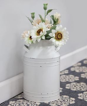 Picture of Shabby Chic Metal Milk Can, Large