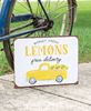 Picture of Market Fresh Lemons Truck Distressed Metal Sign